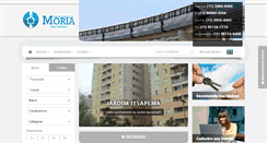 Desktop Screenshot of imobiliariamoria.com